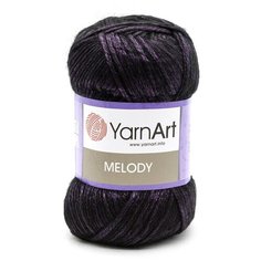 Пряжа YarnArt Melody 100гр 230м (9% шерсть, 21% акрил, 70% полиамид) (889 сирень) 5 шт