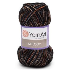 Пряжа YarnArt Melody 100гр 230м (9% шерсть, 21% акрил, 70% полиамид) (908 секционный) 5 шт