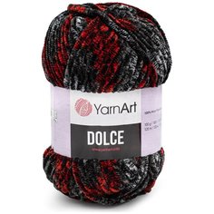 Пряжа YarnArt Dolce 100гр 120м (100% микрополиэстер) (806 меланж) 5 шт