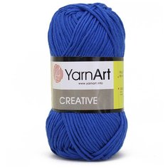 Пряжа YarnArt Creative 50гр 85м (100% хлопок) (240 синий) 5 шт