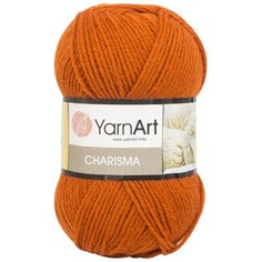 Пряжа YarnArt Charisma 100гр 200м (80% шерсть, 20% акрил) (3027 терракот) 5 шт
