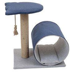 Когтеточка-столбик PetTails, серия "Navy" джут 44 х 34 х 50см