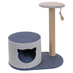 Домик-когтеточка PetTails, серия "Navy" джут 66 х 36 х 79см