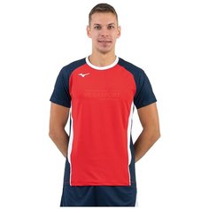 Футболка мужская волейбольная MIZUNO V2EA7002 62 PREMIUM HIGH-KYU TEE HIQ цвет красный размер 3XL