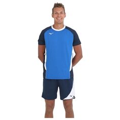 Футболка мужская волейбольная MIZUNO V2EA7002 22 PREMIUM HIGH-KYU TEE HIQ цвет синий размер S
