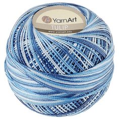 Пряжа YarnArt Tulip 50гр 250м (100% микрофибра) (456 меланж) 6 мотков