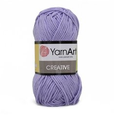 Пряжа YarnArt Creative 50гр 85м (100% хлопок) (245 лаванда) 5 шт