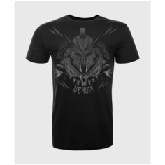 Футболка мужская VENUM GLADIATOR 3.0 T-SHIRT - BLACK/BLACK цвет черный размер S