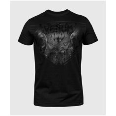 Футболка мужская VENUM DEVIL T-SHIRT - BLACK/BLACK цвет черный размер XS