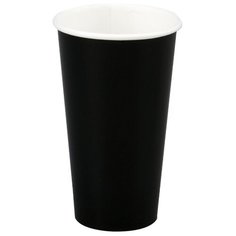 Стакан бумажный Papperskopp 400мл D90 мм 1-сл для горячих напитков ЧЕРНЫЙ