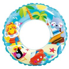 Круг Intex Океан 61x61 см Зверьки на пляже