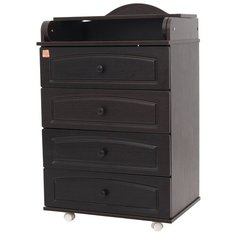 Пеленальный комод Топотушки Ричард 600/4 МДФ венге