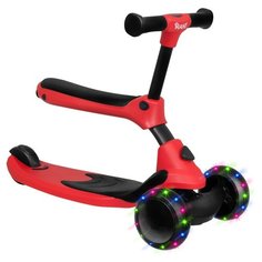 Детский самокат-беговел RANT RIDER, красный РАНТ