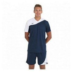Футболка мужская волейбольная MIZUNO V2EA7003 14 Authentic Myou Tee V2EA700314-1 размер 48 цвет синий