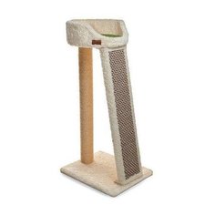 Saival Malmo 2 - когтеточка для кошек 56*43*113 см 165.510.017 Белый-салатовый