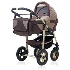Коляска SERENADE PCO-F (3-в-1) (BartPlast) 07 коричневый Teddy