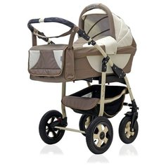 Коляска SERENADE PCO-F (3-в-1) (BartPlast) 08 бежевый Teddy