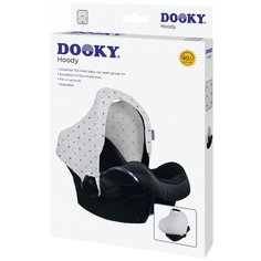DOOKY капюшон для автокресла Light Grey Crowns