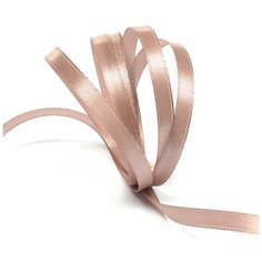 Лента атласная 1/4 (6мм) цв.4814 бежевый IDEAL уп.27,4 м