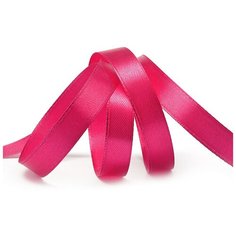 Лента атласная 1/2 (12мм) цв.3081 малиновый IDEAL уп.27,4 м