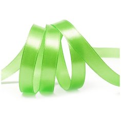 Лента атласная 1/2 (12мм) цв.3034 гр.салатовый IDEAL уп.27,4 м