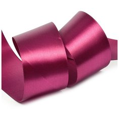 Лента атласная 2 (50мм) цв.3089 т.бордовый IDEAL уп.27,4 м