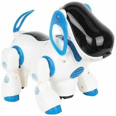 Робот Игруша Собака ES-09-839 белый/голубой/черный