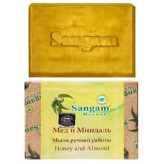 Мыло «Сангам» Мед и Миндаль, 100 гр Sangam Herbals