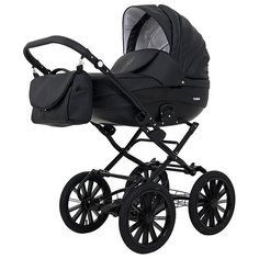 Коляска 2 в 1 FABIO LUX Classic Rant черный РАНТ