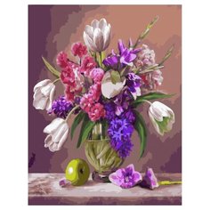 Картина по номерам Paintboy GX 34645 Весенний букет 40x50 см