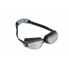 Очки для плавания BRADEX Комфорт+ (зеркальные), черный