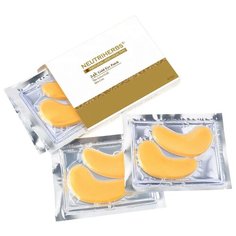 Neutriherbs Гидрогелевые патчи для глаз 24K Gold Collagen Under Eye Mask, 10 шт.