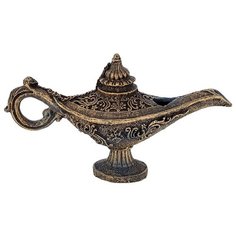 Фигурка для аквариума Prime Лампа Аладдина 19х7х11 см золотистый P.R.I.M.E.