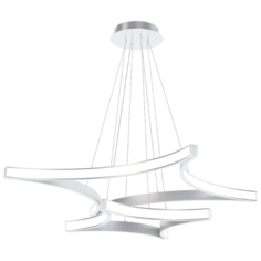 Подвесная светодиодная люстра Лючера Ромбо TLRO2-40/70-01 3000К, белый