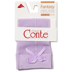 Капроновые носки Conte Elegant Fantasy 40 18С-10СП, размер 23-25, violet