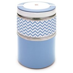 Термос для еды IRIS Barcelona I8341-I, 0.9 л голубой