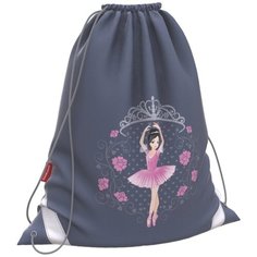 ErichKrause Мешок для обуви Ballet (46268) серый/розовый