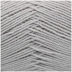 Пряжа YarnArt Super Perlee 100гр 400м (100% акрил) (855 серый), 5 мотков