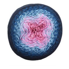 Пряжа YarnArt Flowers 250гр 1000м (55% хлопок, 45% полиакрил) (273 секционный), 2 мотка