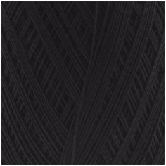 Пряжа YarnArt Violet 50гр 282м (100% мерсеризованный хлопок) (999 черный), 6 мотков