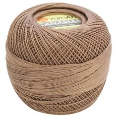 Пряжа YarnArt Canarias 20гр 203м (100% мерсеризированный хлопок) (15 кофе с молоком), 10 мотков