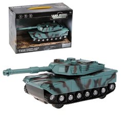 Танк инерционный Наша Игрушка свет, звук, коробка (383-51)