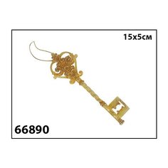 Елочное украшение Marko Ferenzo "Grande. Золотой ключик" (15х5 см)