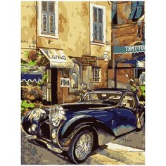 Картина по номерам Molly 30х40 см Бугатти 1939 г.