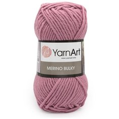 Пряжа YarnArt Merino Bulky 100гр 100м (30% шерсть, 70% акрил) (3017 клевер), 5 мотков