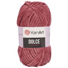 Пряжа YarnArt Dolce 100гр 120м (100% микрополиэстер) (751 пыльный кедр), 5 мотков