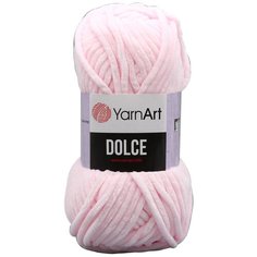 Пряжа YarnArt Dolce 100гр 120м (100% микрополиэстер) (750 розовый), 5 мотков