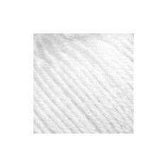 Пряжа для вязания ПЕХ Детский каприз (50% мериносовая шерсть, 50% фибра) 10х50г/225м цв.001 белый Пехорка
