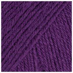 Пряжа для вязания ПЕХ Детский каприз трикотажный (50% мериносовая шерсть, 50% фибра) 5х50г/400м цв.078 фиолетовый Пехорка