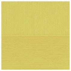 Пряжа для вязания ПЕХ Детский каприз тёплый (50% мериносовая шерсть, 50% фибра) 10х50г/125м цв.027 лимон Пехорка